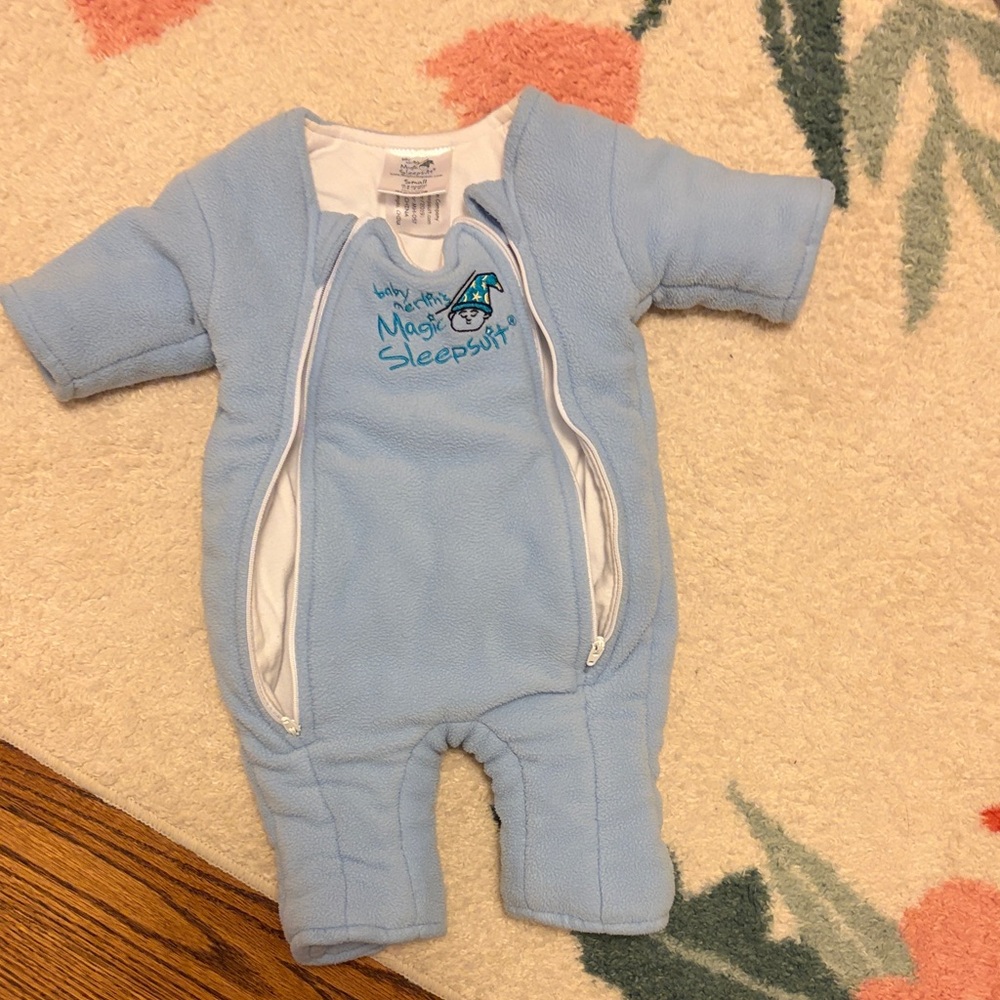 Magic Merlin Sleepsuit - Blue
